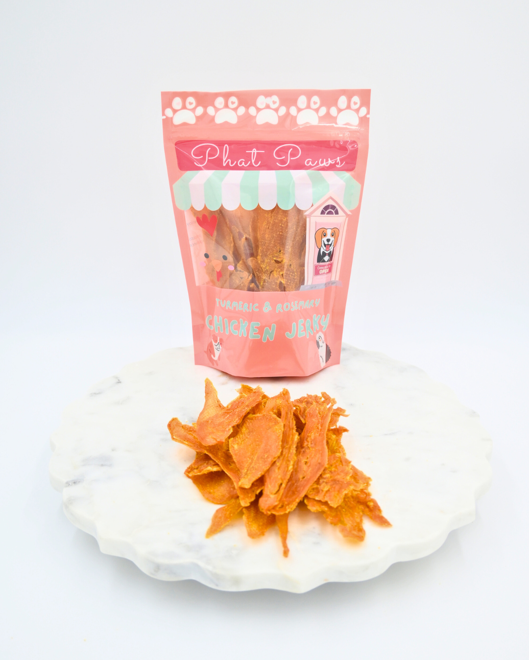 Turmeric & Rosemary Chicken Jerky