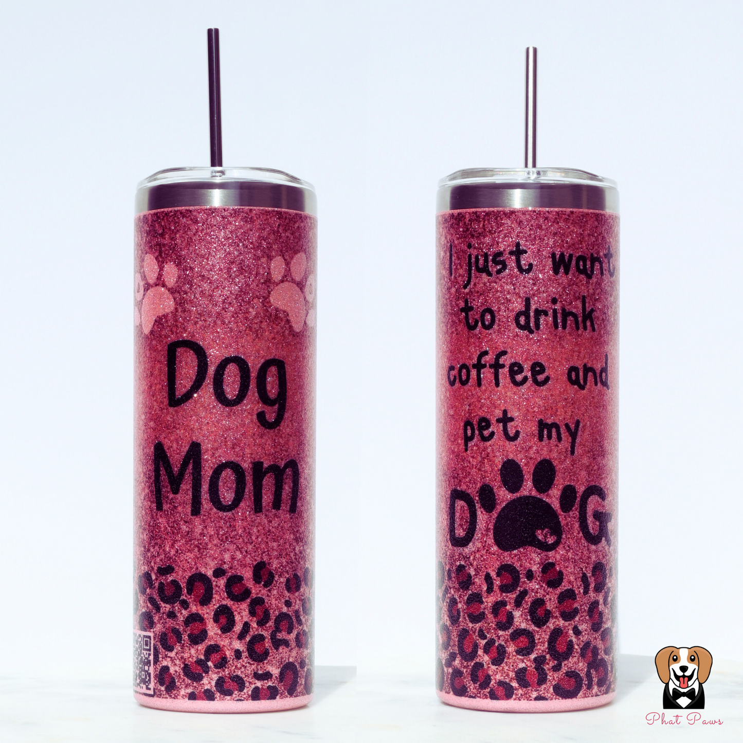 20oz Skinny Tumbler (Personalized With Your Pet's Photo)