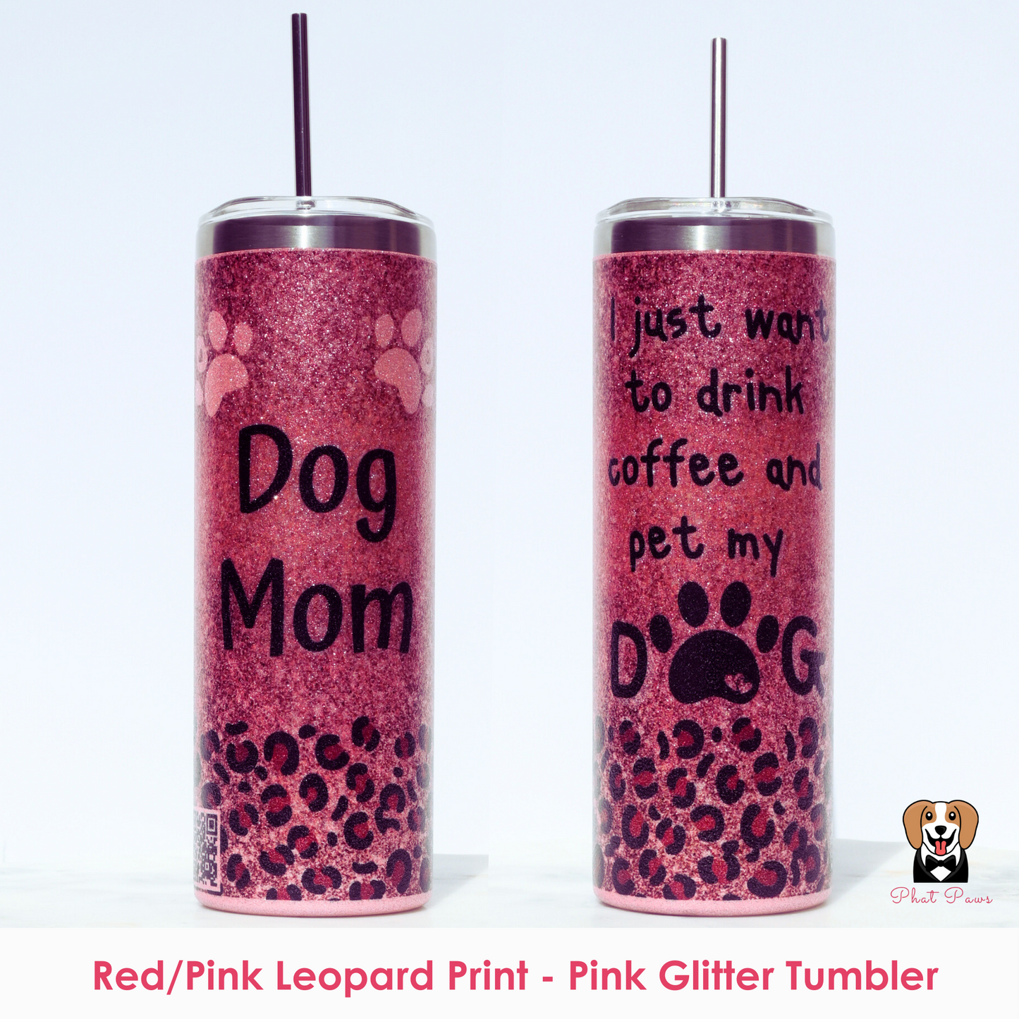 20oz Skinny Tumbler (Personalized With Your Pet's Photo)