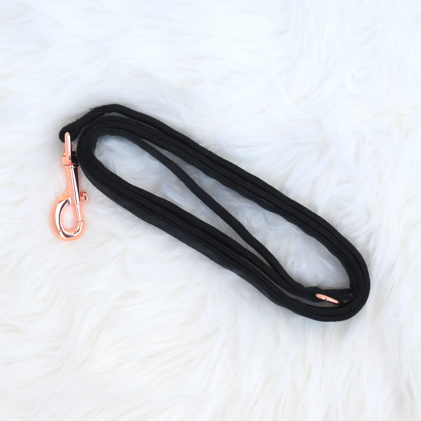 Black Velvet Harness Set for Small and Large Pets