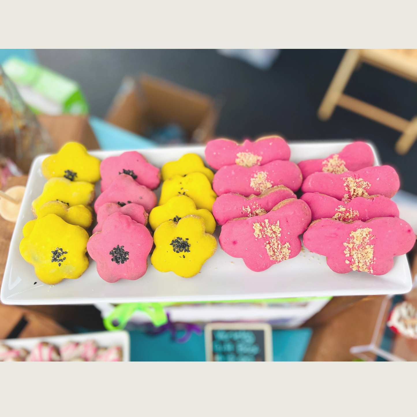 Sunflower and Butterfly Treats