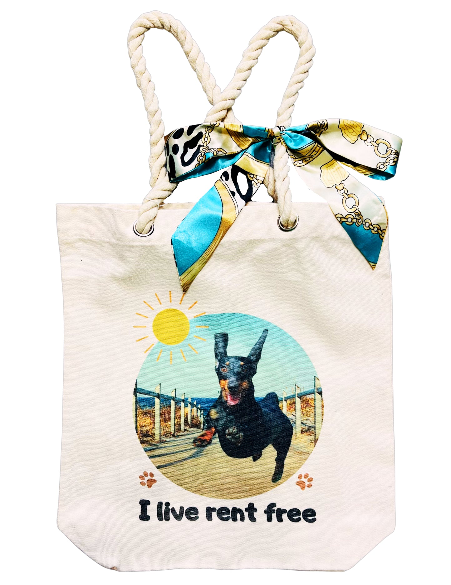 Tote Bag (Personalized With Your Pet's Photo)