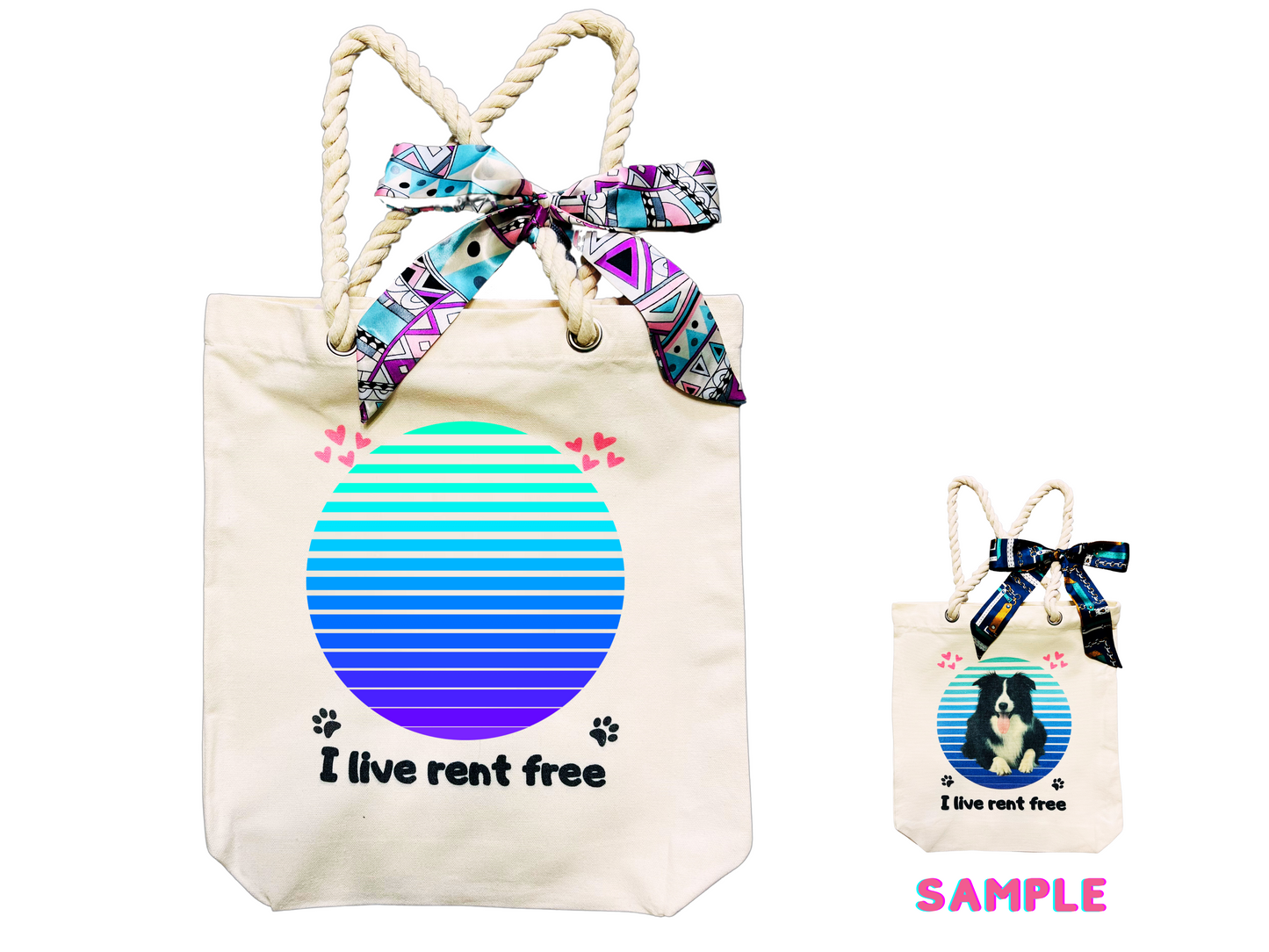 Tote Bag (Personalized With Your Pet's Photo)