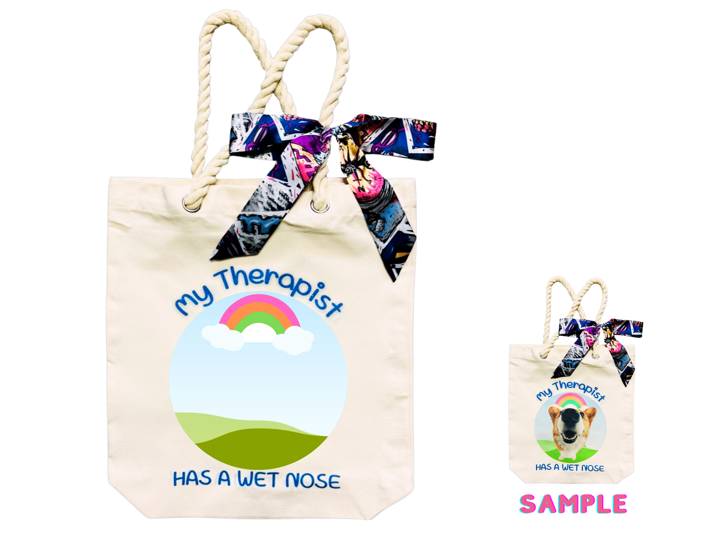Tote Bag (Personalized With Your Pet's Photo)