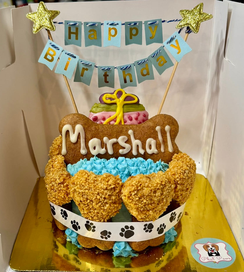 Mixed Berry Barkday Cake 🎂🐾
