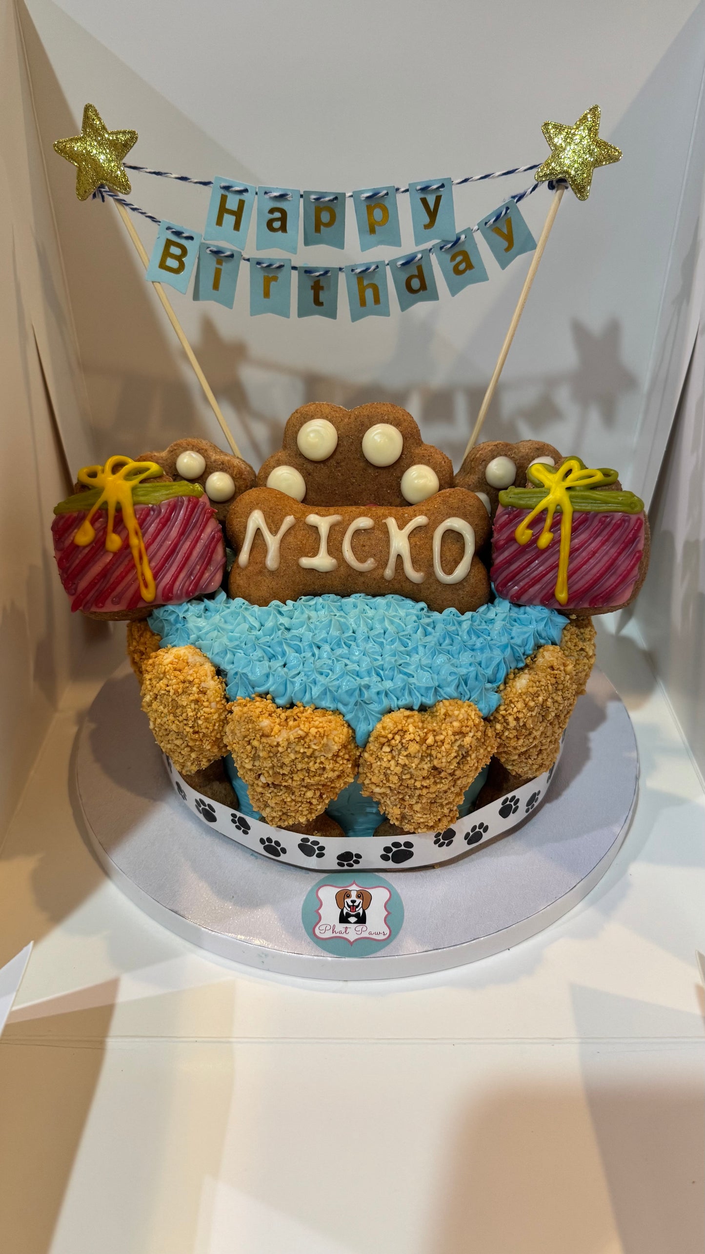 Mixed Berry Barkday Cake 🎂🐾
