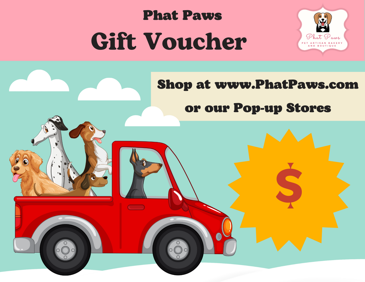 Phat Paws Gift Card