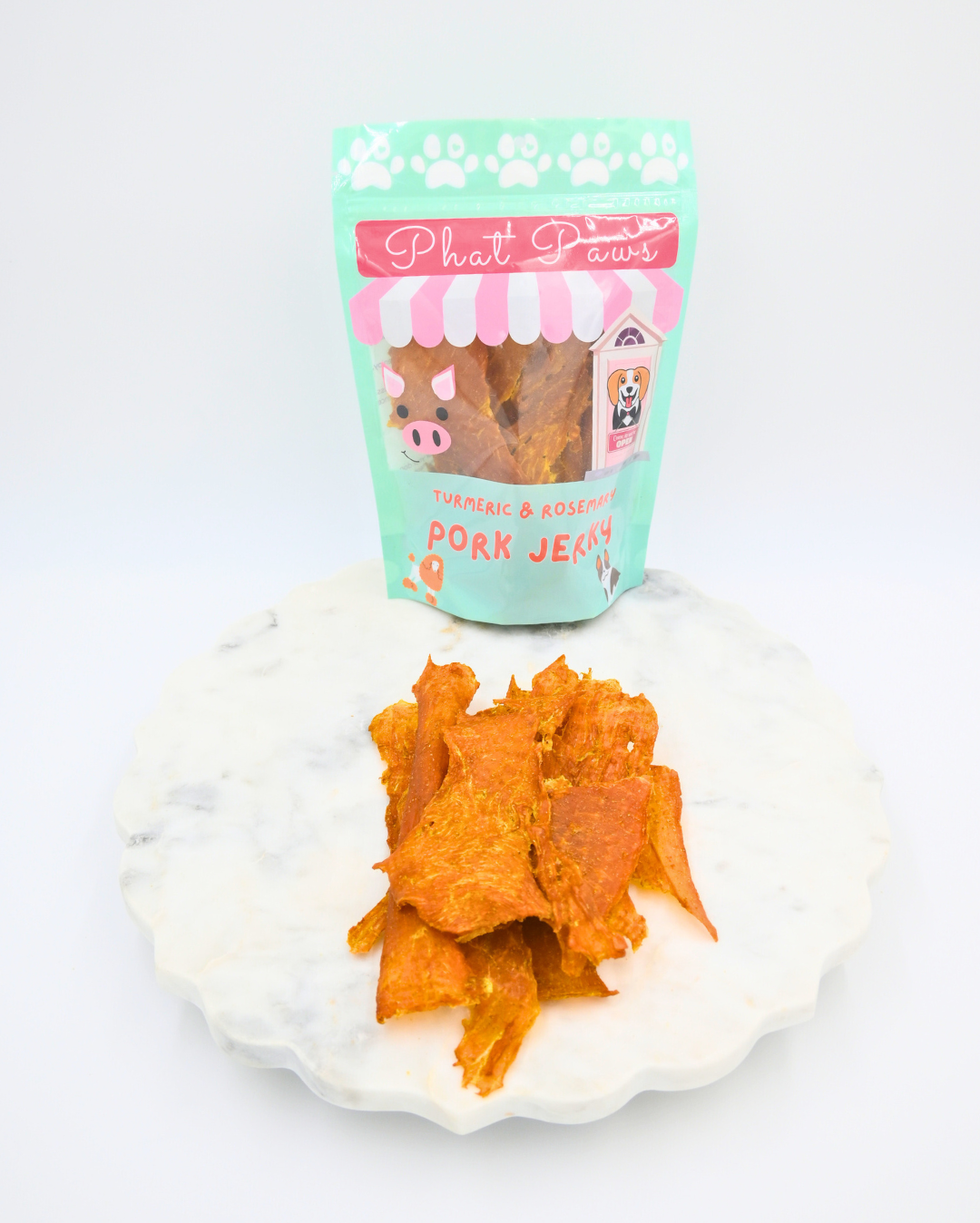 Turmeric & Rosemary Pork Jerky – Phat Paws