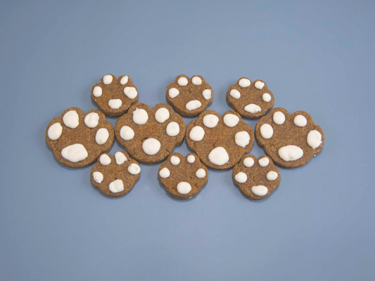 Paw Print Peanut Butter Cookies