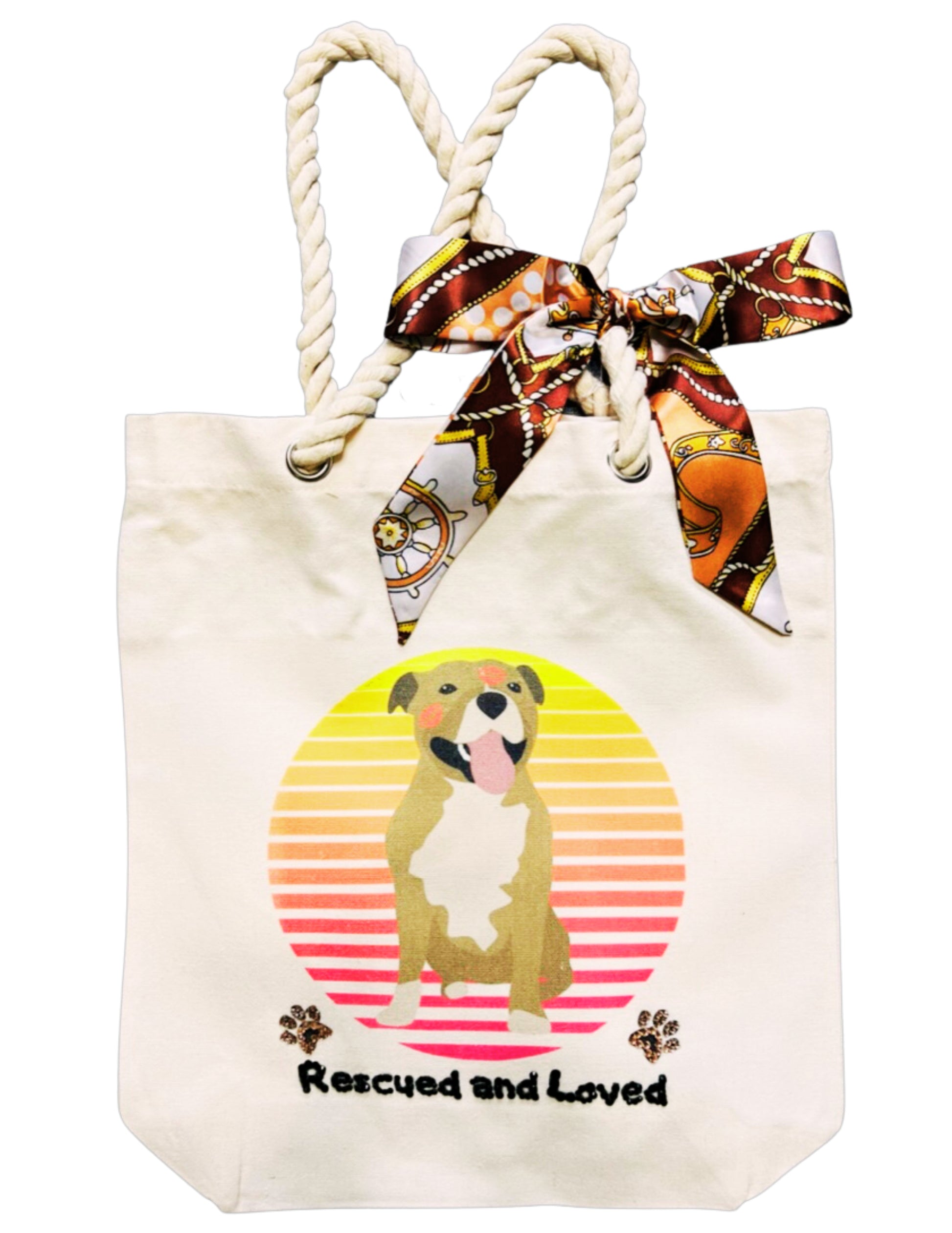 Personalized Border Collie Tote Bag